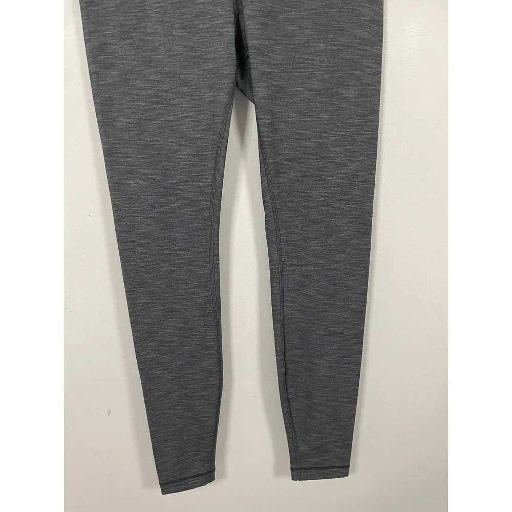 Lululemon Wunder Under Hi-Rise‎ 7/8 Tight in Heathered Black Size 6 Athleisure